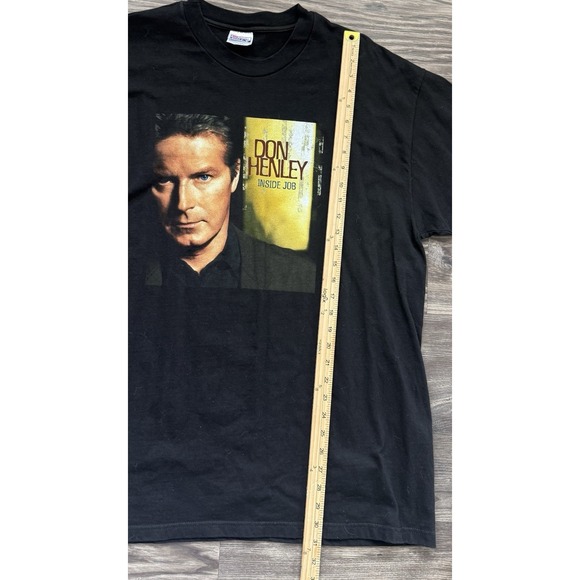 2000 DON HENLEY Inside Job Concert Tour XL Shirt Merch Vintage Y2K Classic Rock - Picture 4 of 7